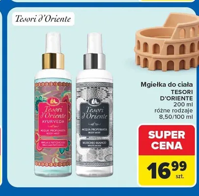 Mgiełka do ciała Tesori d'Oriente Amla e Patchouli promocja w Carrefour