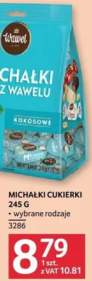 Michałki z Wawelu cukierki czekoladowe 245 g promocja w Selgros