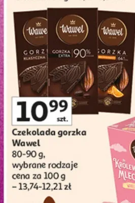 Czekolada gorzka promocja w Auchan