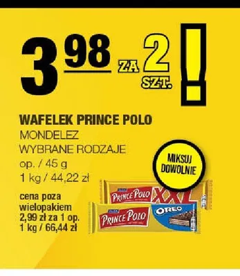 Wafelek Prince Polo Oreo Mondelez promocja w SPAR