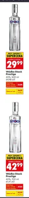 Wódka Stock Prestige promocja w Biedronka