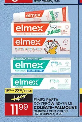 Pasta do zębów Elmex promocja w Wafelek