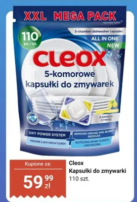 Kapsułki do zmywarek 5-komorowe promocja w Dino