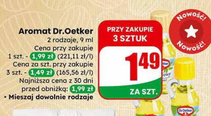 Aromat cytrynowy promocja w Dino