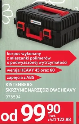 Skrzynki narzędziowe Heavy Duty promocja w Selgros