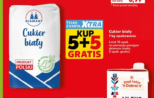 Cukier biały DIAMANT promocja w Kaufland