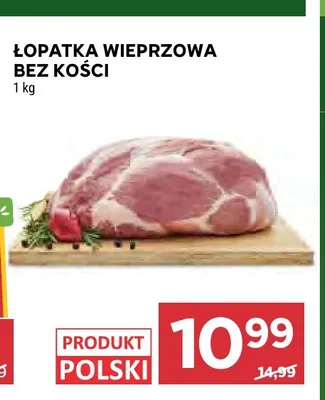 Łopatka wieprzowa bez kości promocja w Stokrotka