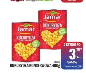 Kukurydza konserwowa Jamar promocja w Tomi Markt