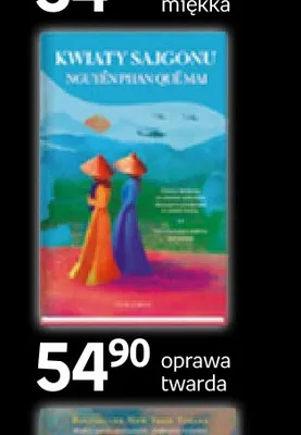 Książka Kwiaty Sajgonu Nguyen Phan Que Mai promocja w Empik