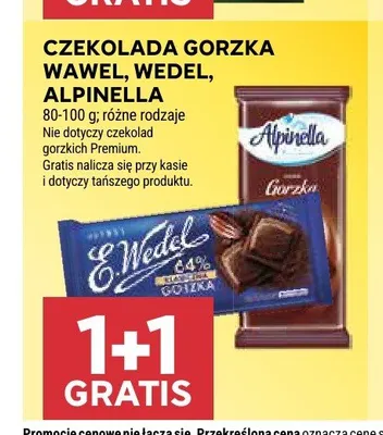 Czekolada gorzka Wawel promocja w Stokrotka
