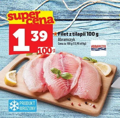 Filet z tilapii Abramczyk promocja w TOPAZ