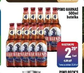 Piwo Harnaś promocja w Tomi Markt