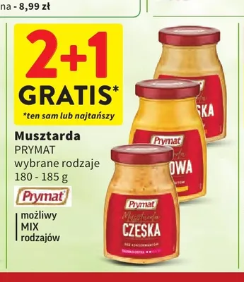Musztarda Sarepska Prymat promocja w Intermarche