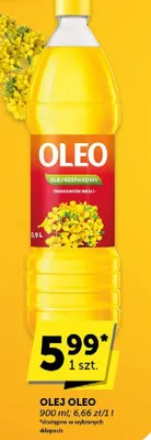 Olej rzepakowy Oleo promocja w ABC