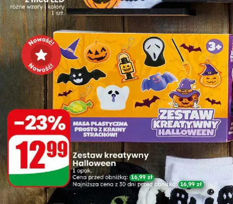Zestaw kreatywny Halloween promocja w Dino