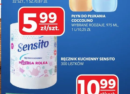 Ręcznik kuchenny SENSITO promocja w Top Market