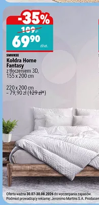 Kołdra Home Fantasy Smukee 155x200 cm promocja w Biedronka