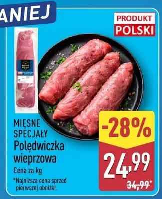 Polędwiczka wieprzowa promocja w Aldi