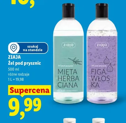 Żel pod prysznic promocja w Lidl