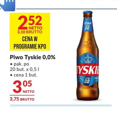 Piwo Tyskie promocja w Makro