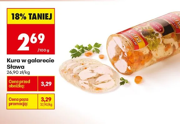 Kura w galarecie  promocja w Biedronka