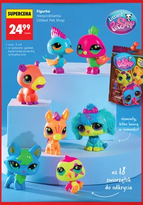 Figurka niespodzianka Littlest Pet Shop promocja w Biedronka