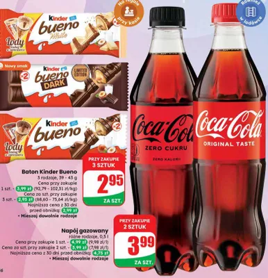 Napój gazowany Zero Cukru promocja w Dino