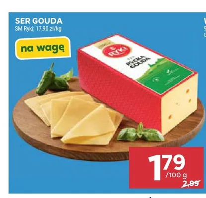 Ser Gouda SM Ryki promocja w Stokrotka