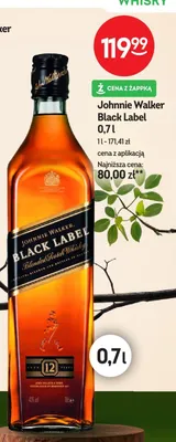 Whisky Black Label promocja w Żabka