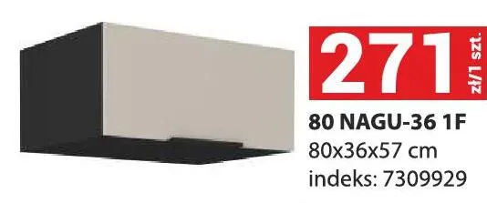 Szafka kuchenna 80 NAGU-36 1F promocja w Merkury Market