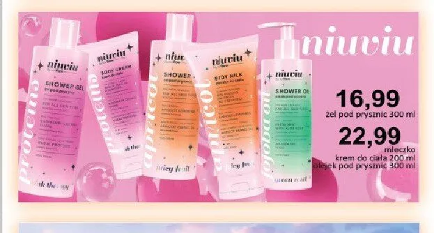 Żel pod prysznic niuviu promocja w Drogerie Laboo