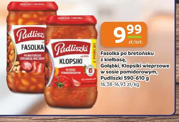 Klopsiki wieprzowe w sosie pomidorowym Pudliszki promocja w Gama