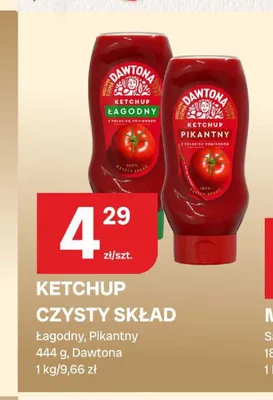Ketchup Czysty Skład Łagodny promocja w Chorten