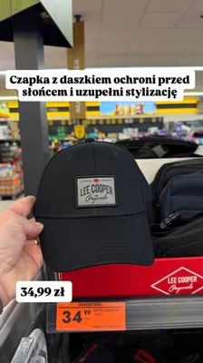 Czapka z daszkiem promocja w Biedronka