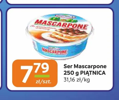 Ser Mascarpone Piątnica promocja w Społem Częstochowa