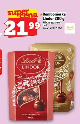 Bombonierka Lindor promocja w TOPAZ