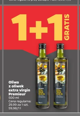 Oliwa z oliwek extra virgin Premieur promocja w Netto