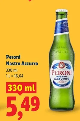 Piwo Nastro Azzurro promocja w Lidl