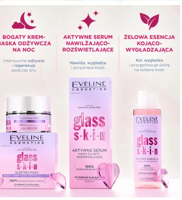 Esencja Eveline Glass Skin promocja w Biedronka