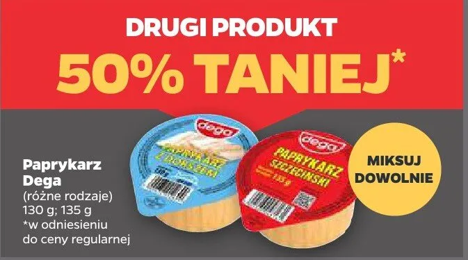Paprykarz Dega promocja w Netto