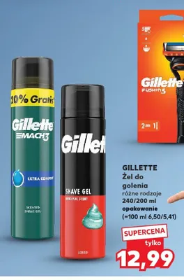 Żel do golenia Gillette Original Scent promocja w Kaufland
