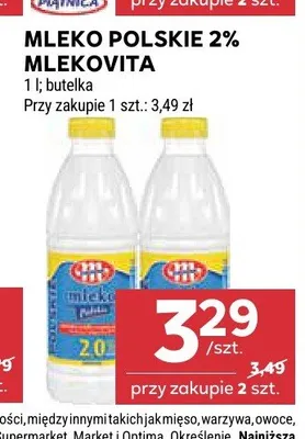 Mleko Polskie 2% Mlekovita promocja w Stokrotka