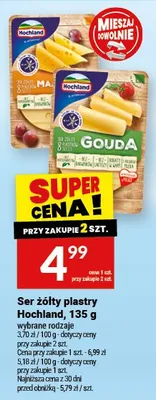 Ser żółty plastry Hochland promocja w Twój Market