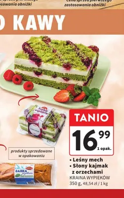 Słony kajmak z orzechami Kraina Wypieków promocja w Intermarche