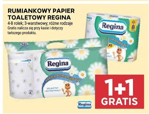 Rumiankowy papier toaletowy promocja w Stokrotka