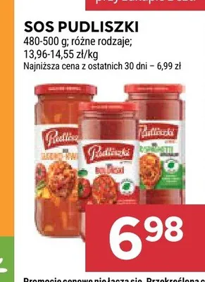 Sos Pudliszki promocja w Stokrotka