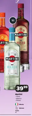 Wino czerwone Wermut Martini Rosso promocja w Netto