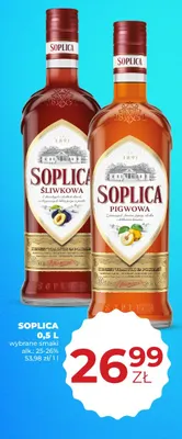 Likier Soplica śliwkowa promocja w Duży Ben