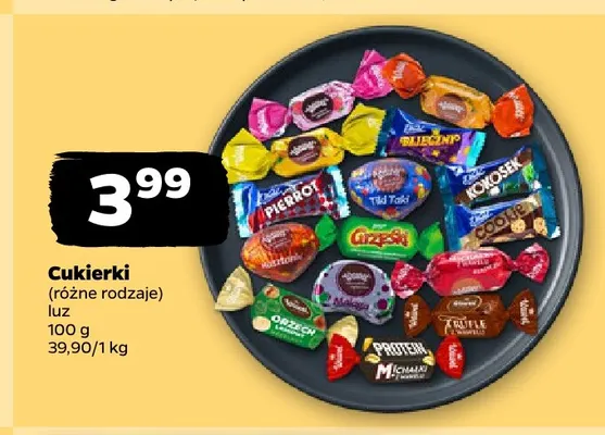 Cukierki promocja w Netto