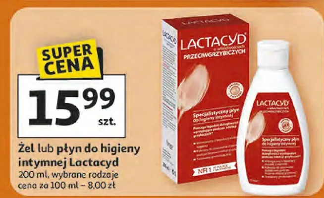 Żel lub płyn do higieny intymnej promocja w Auchan